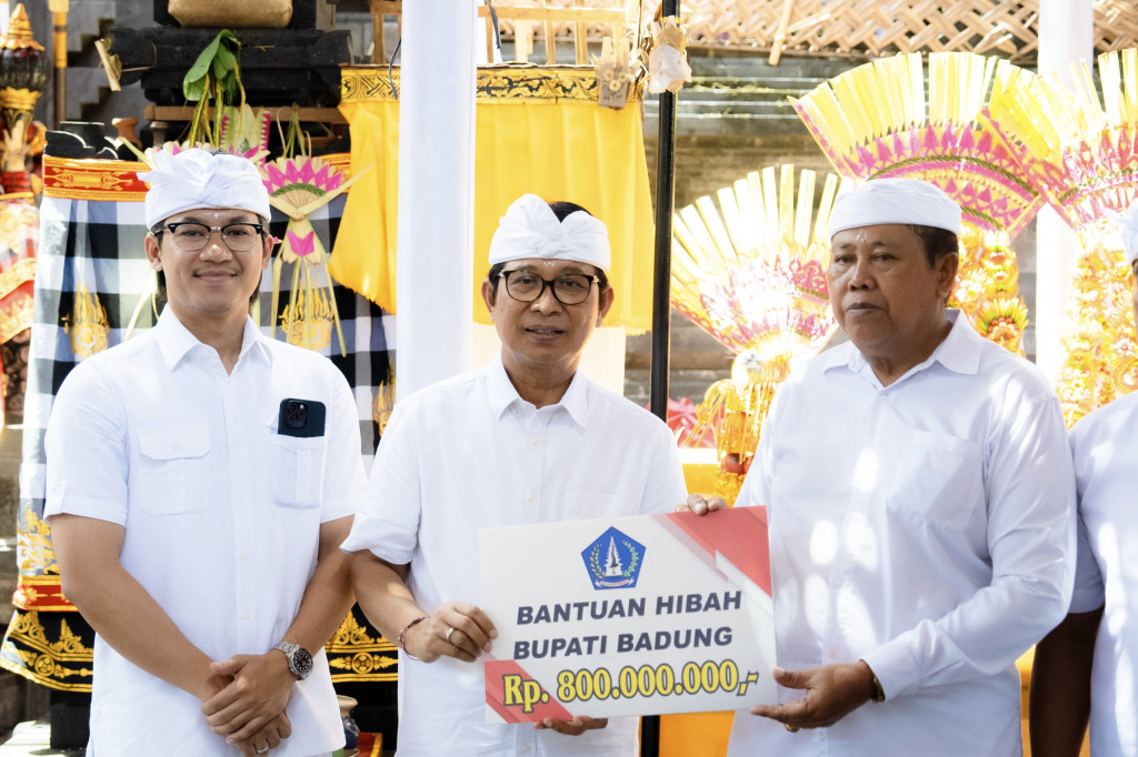 Karya Ngenteg Linggih di Pura Batur, Banjar Pipitan, Desa Adat Canggu